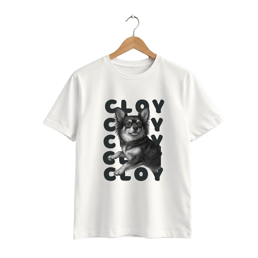 Polera de Algodón con Estampado de tu Mascota Personalizable | Vana Chic