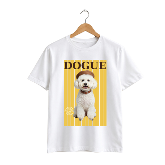 Polera algodón con diseño Poodle Dogue