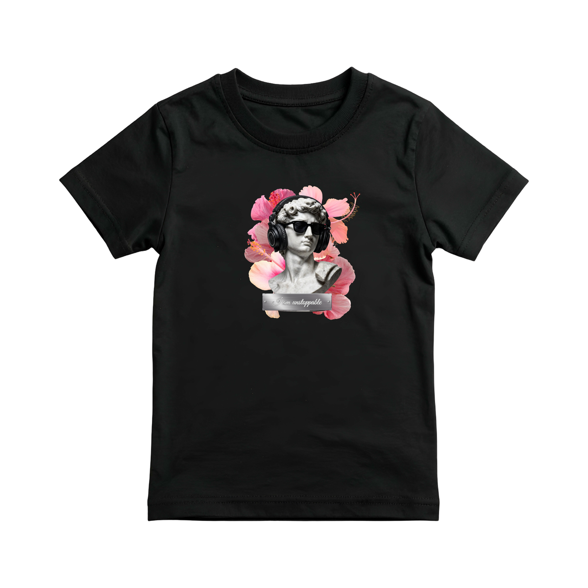 Polera algodón estampado estatua David