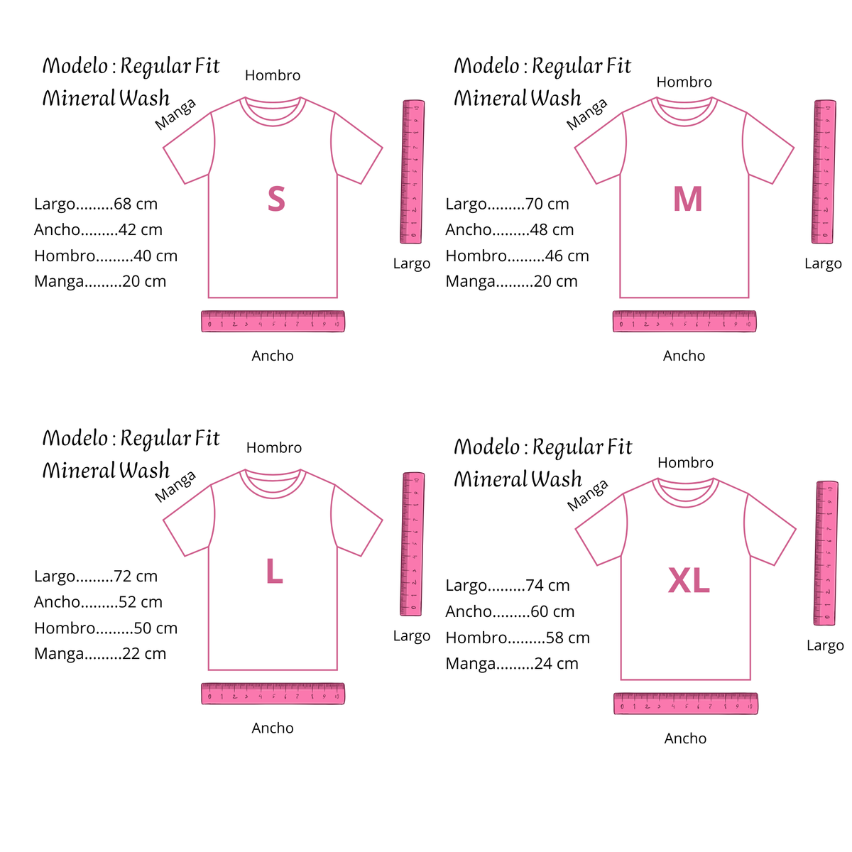 Polera Algodón Mineral Wash con Estampado Ángel Coqueto | Vana Chic